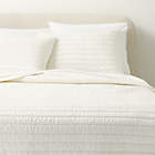 Alto White Organic Cotton Full/Queen Quilt