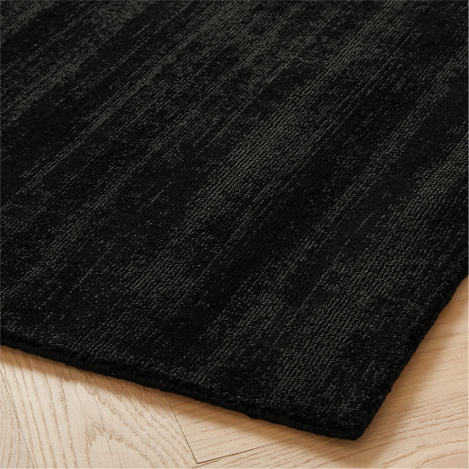 Sarello Black Performance Nylon Area Rug 8'x10'