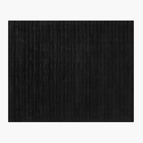 Sarello Black Performance Nylon Area Rug 5'x8'