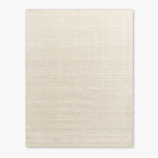 Sarello Ivory Performance Nylon Area Rug 6'x9'