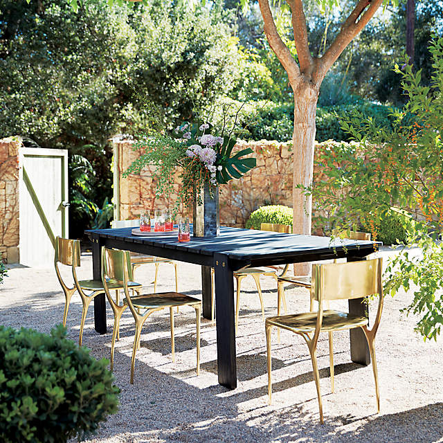 Cb2 outdoor hot sale dining chairs