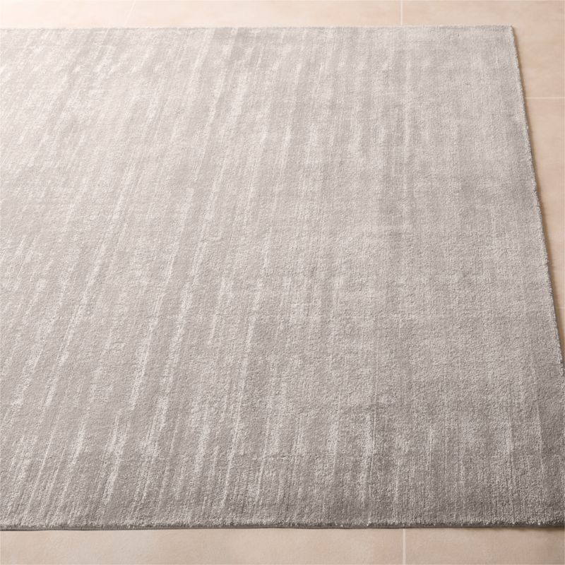 Sarello Cool Grey Performance Nylon Area Rug 9'x12' - image 2 of 7