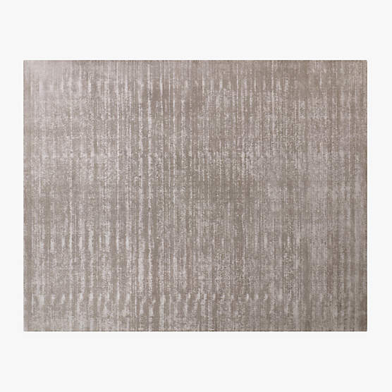 Sarello Cool Grey Performance Nylon Area Rug 5'x8'