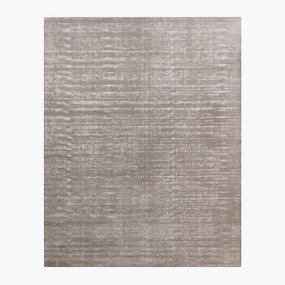 Sarello Cool Grey Performance Nylon Area Rug 9'x12'