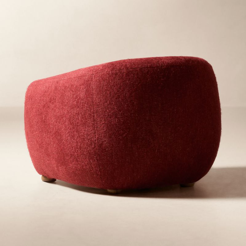 View Sasha Merlot Accent Chair - image 5 of 9