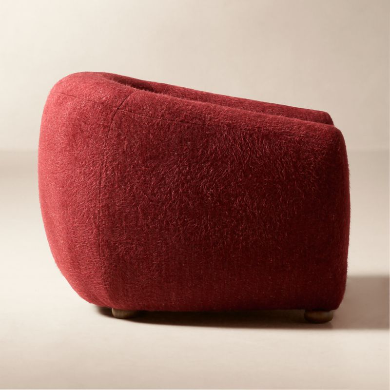 View Sasha Merlot Accent Chair - image 4 of 9