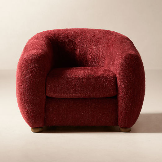 Sasha Merlot Accent Chair