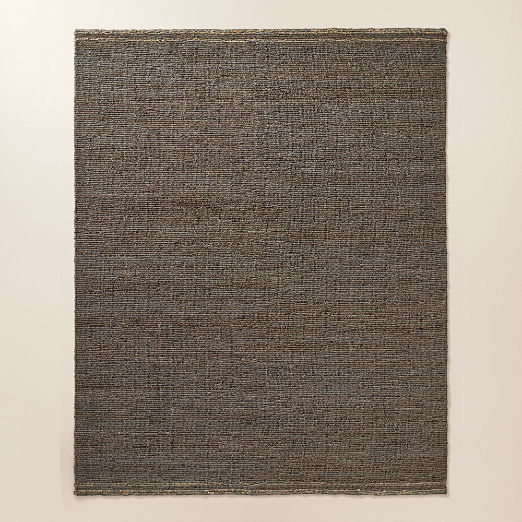 Savannah Handwoven Dark Grey Jute Area Rug