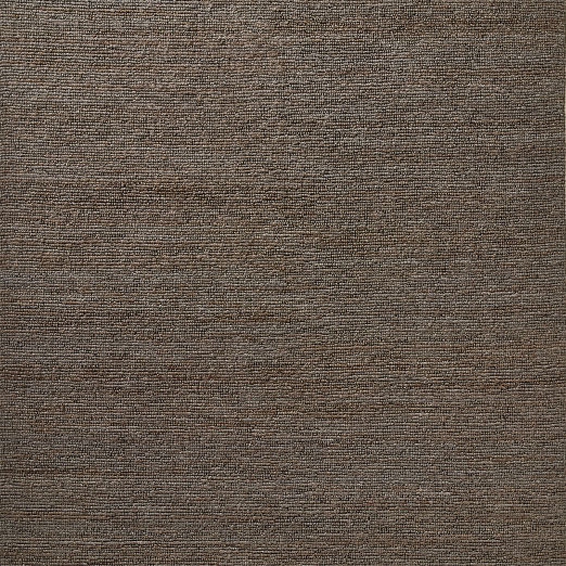 Savannah Handwoven Dark Grey Jute Rug Swatch 12"x12"