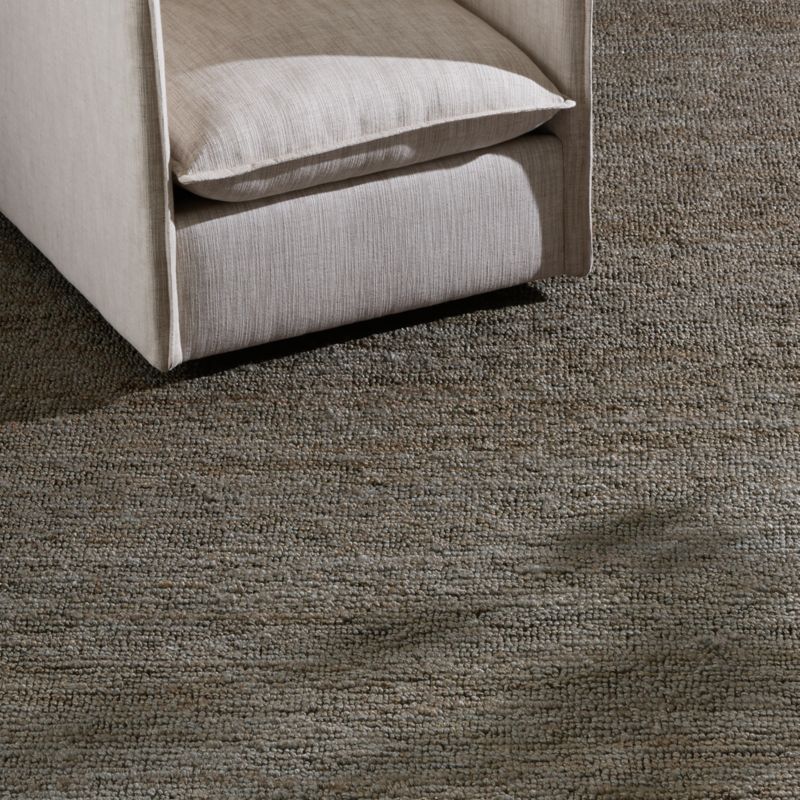 Savannah Handwoven Dark Grey Jute Area Rug 8'x10' - image 2 of 4