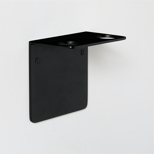 Savon Matte Black Double Bottle Bracket