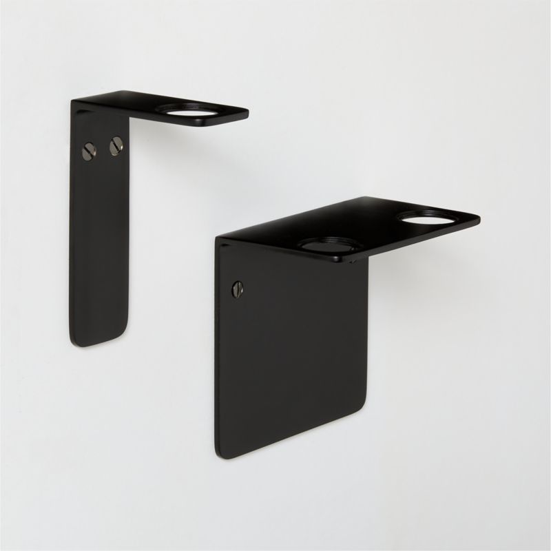 Savon Matte Black Single Bottle Bracket - image 2 of 4