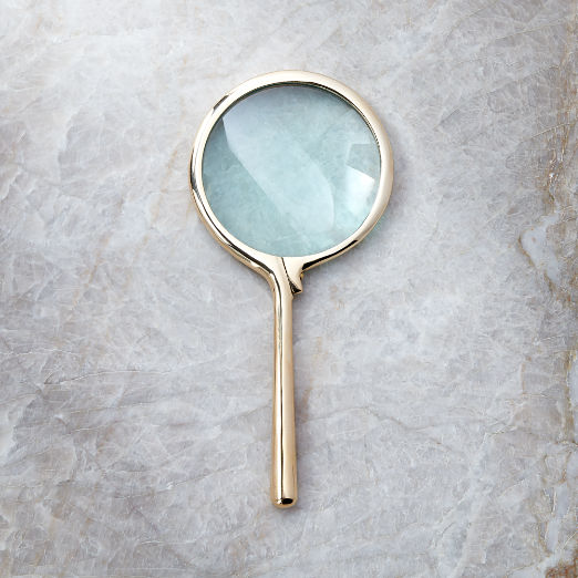 Sawyer Brass Magnifying Glass