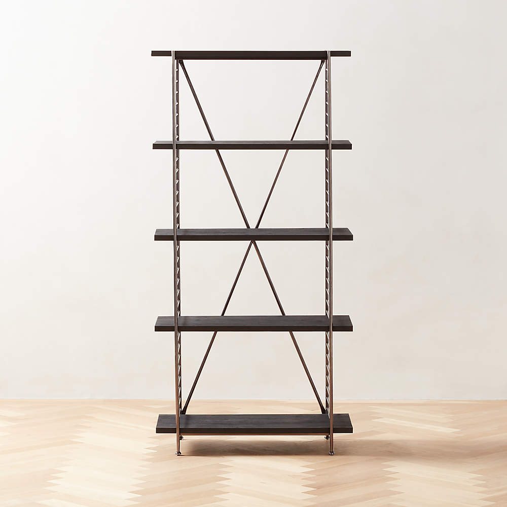 Steel bookcase clearance frame