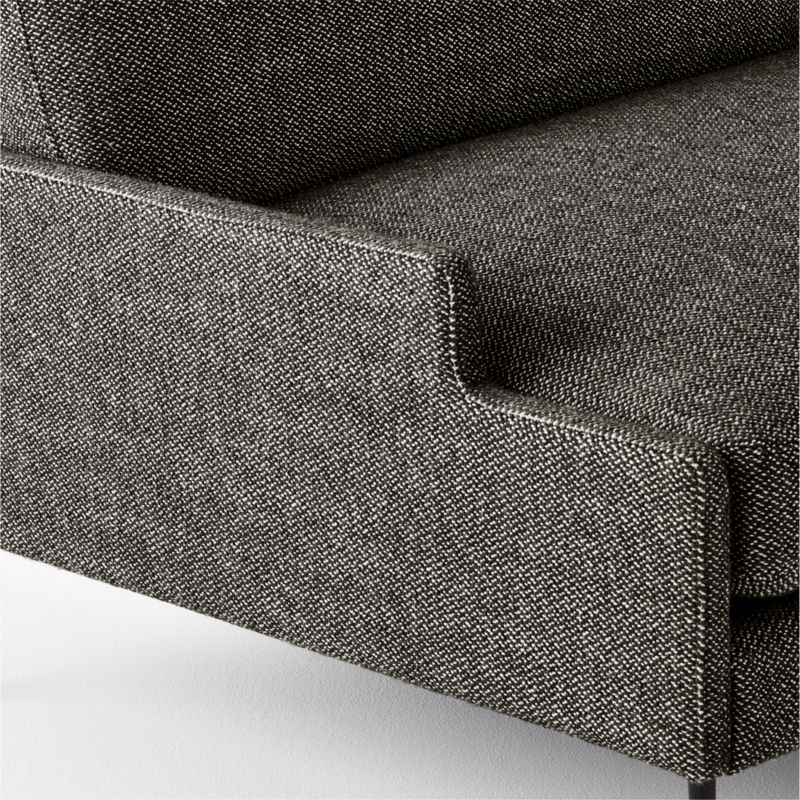 Scalino Grey Left-Arm Loveseat - image 7 of 8