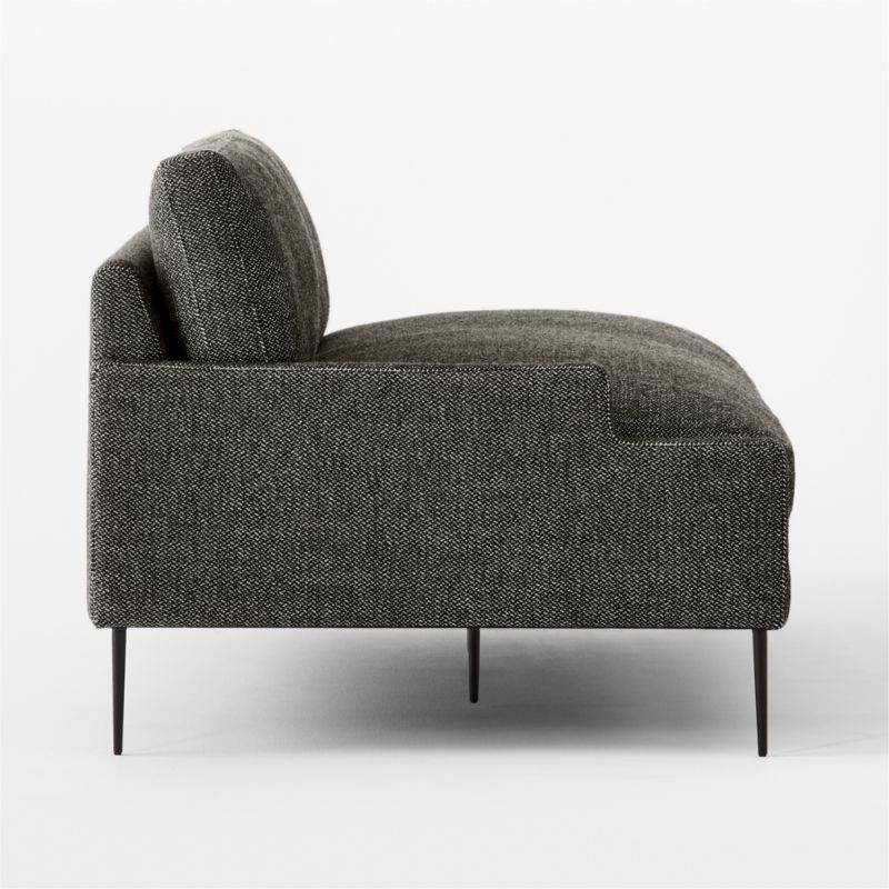 Scalino Grey Left-Arm Loveseat - image 5 of 8