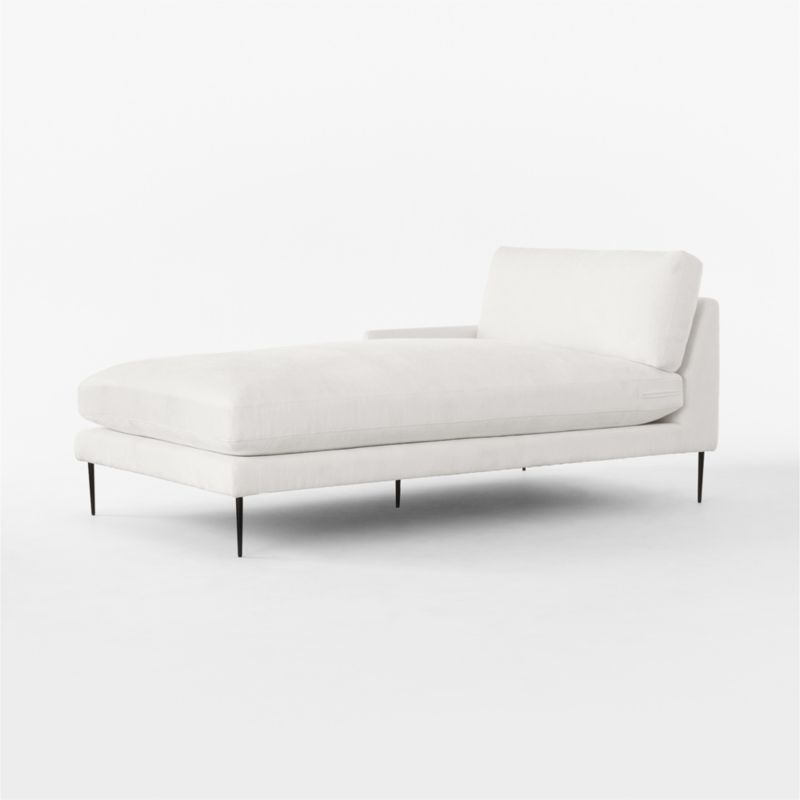 Scalino Left Arm Chaise Luca Bone - image 4 of 8