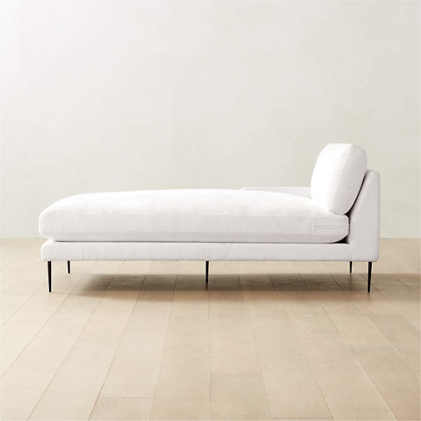 Scalino White Left Arm Chaise