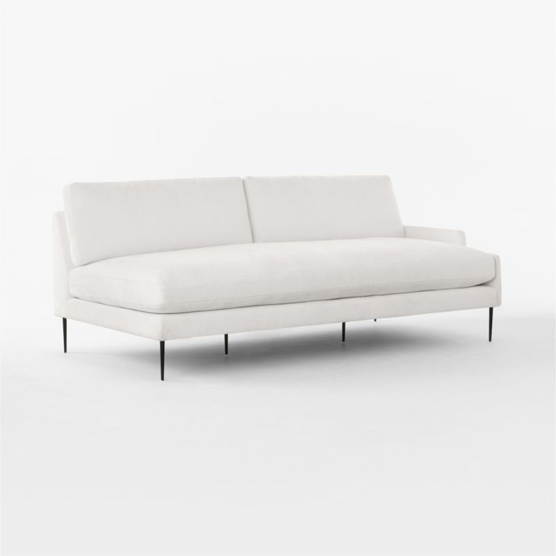 Scalino Right Arm Loveseat Dream Ginger Tea - image 4 of 7