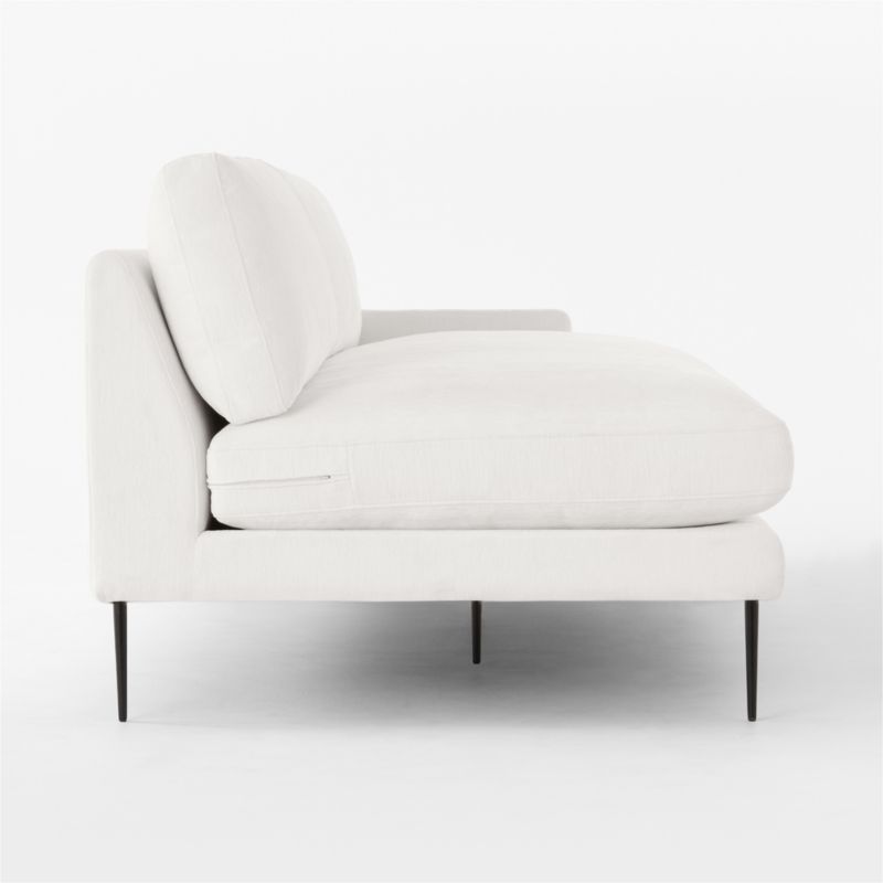 Scalino Right Arm Loveseat Dream Ginger Tea - image 5 of 7