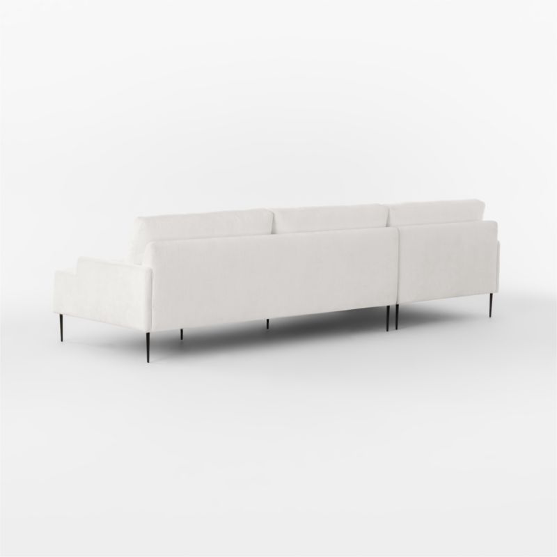 Scalino 2-Piece Left Arm Chaise Sectional Sofa Luca Espresso - image 6 of 8