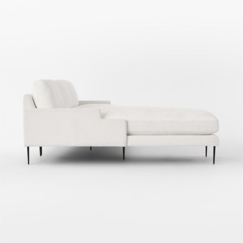 Scalino 2-Piece Left Arm Chaise Sectional Sofa Luca Espresso - image 5 of 8