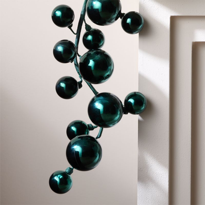 Scarab Ball Holiday Garland 72" - image 1 of 3