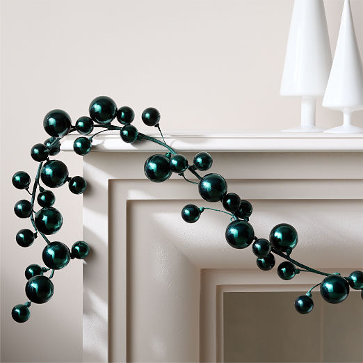 Scarab Ball Holiday Garland 72"