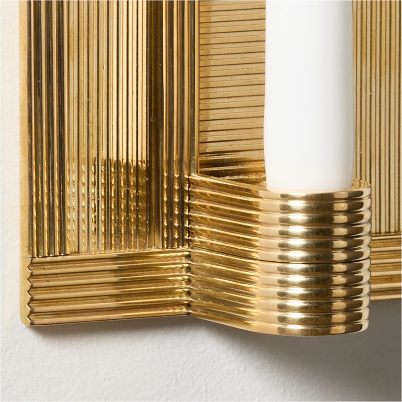 Scarla Brass Candle Wall Sconce - image 2 of 3