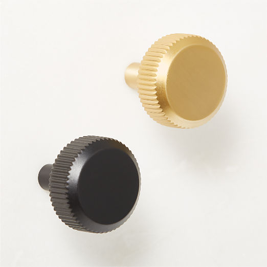 Curveaux Scored Round Knobs 1.25''