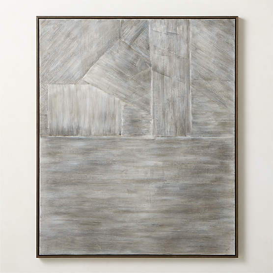 'Scratch' Framed Wall Art 50"x60"