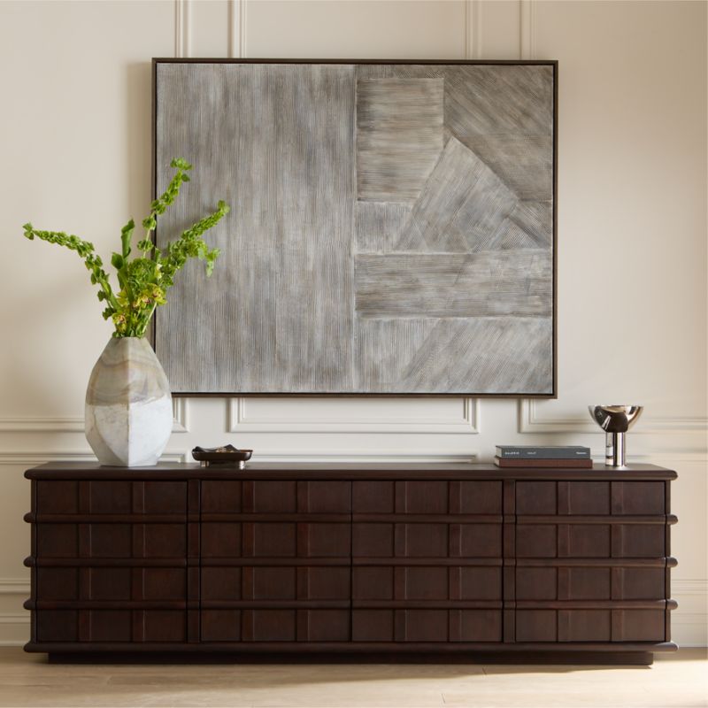 'Scratch' Framed Wall Art 50"x60" - image 2 of 5