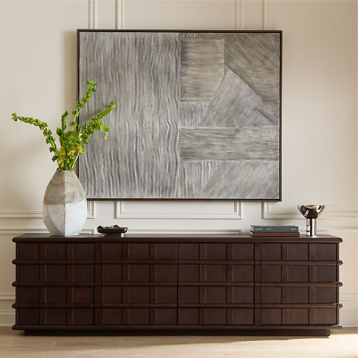 'Scratch' Framed Wall Art 50"x60"