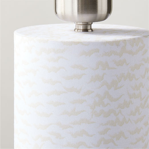 Scrunch Ivory Table Lamp