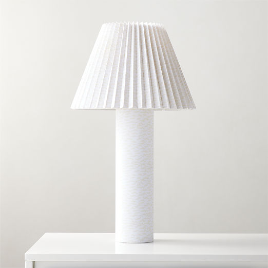 Scrunch Ivory Table Lamp