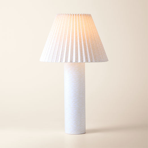 Scrunch Ivory Table Lamp