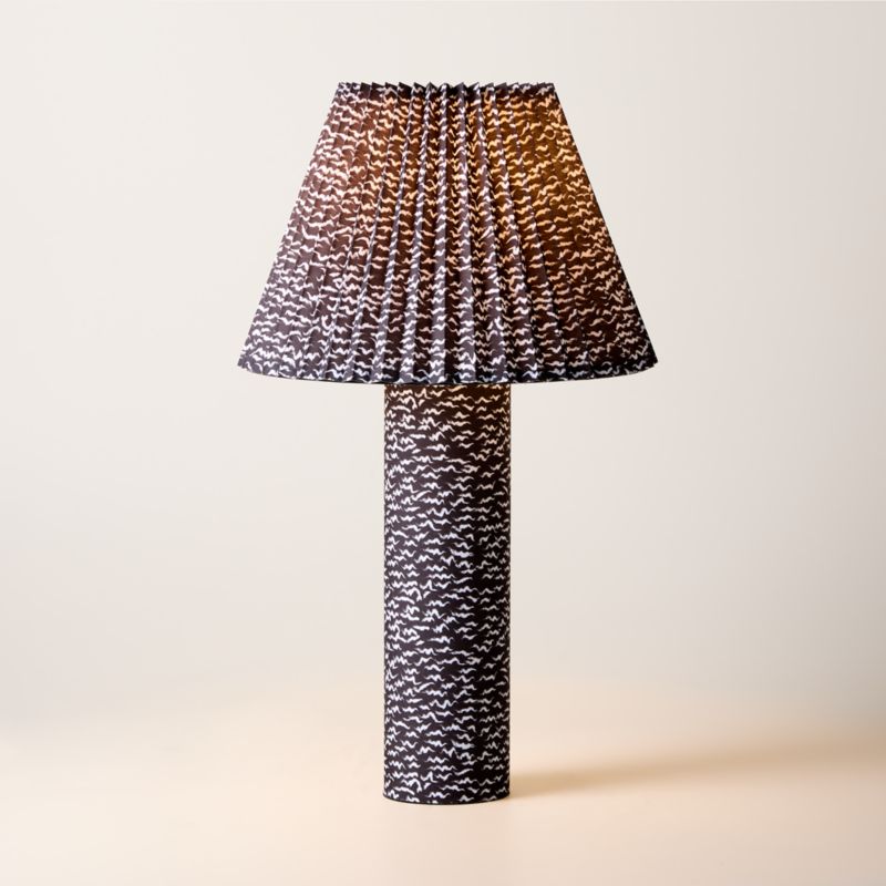 View Scrunch Black and White Table Lamp details