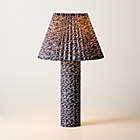 Senza White Glass Table Lamp