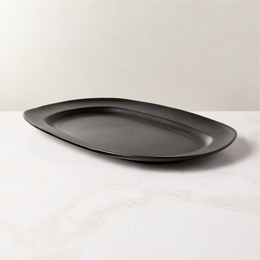 Modern Ceramic Serving Platters CB2