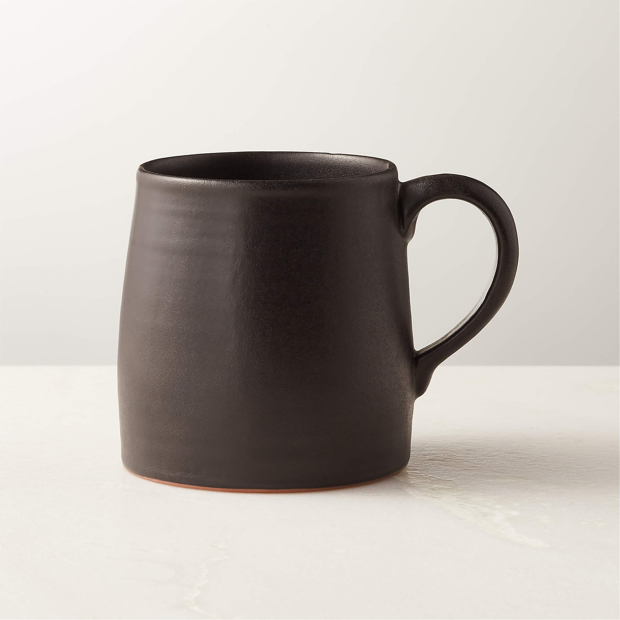 Sculpt Modern Black Coffee Mug + Reviews | CB2