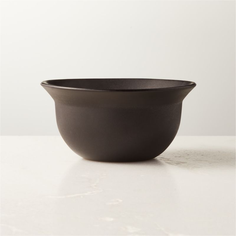 View Sculpt Black Soup Bowl details