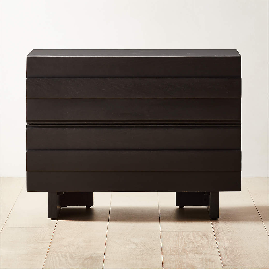 Link Grey Wash Acacia Nightstand + Reviews CB2 Canada