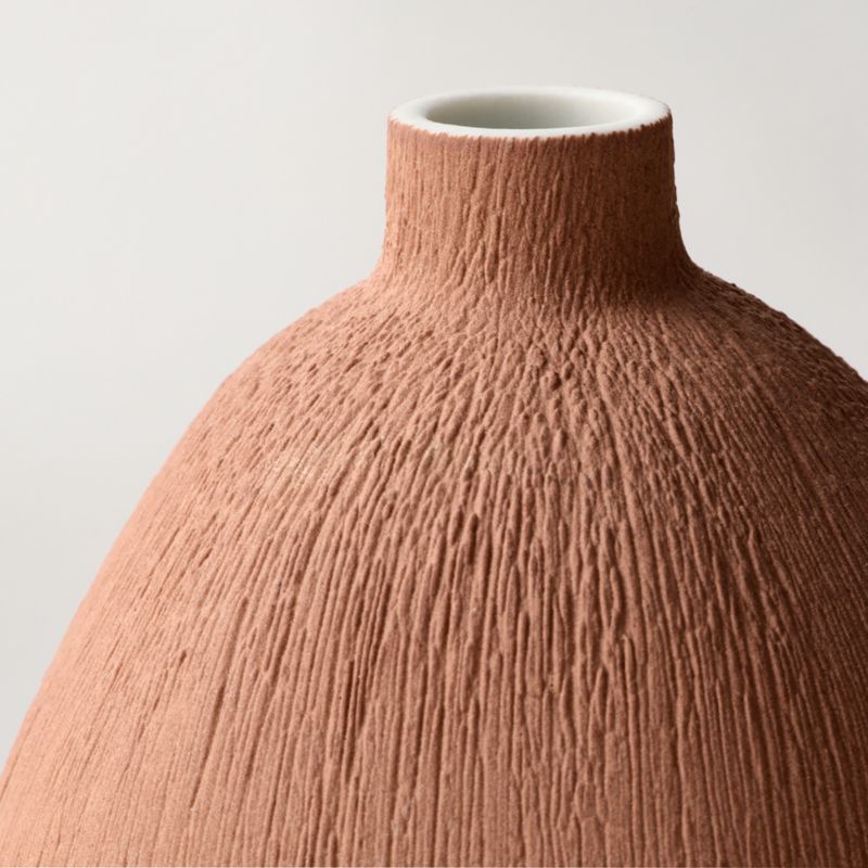 Seca Light Brown Porcelain Bud Vase 4" - image 1 of 4
