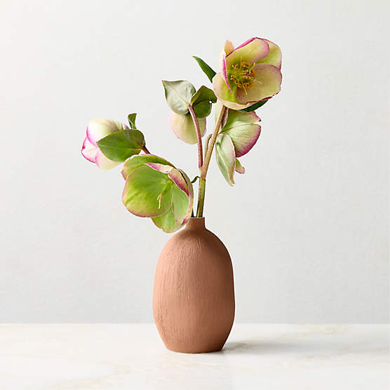 Seca Light Brown Porcelain Bud Vase 4"