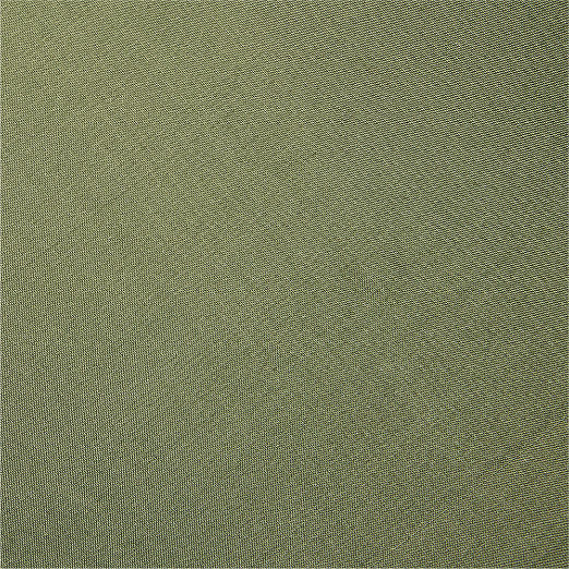 Seda Olive Green Dupioni Silk Throw Pillow 20"x20"