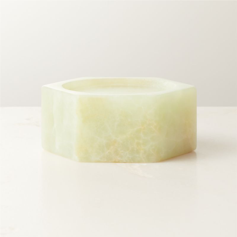 View Sei Green Onyx Pillar Candle Holder details