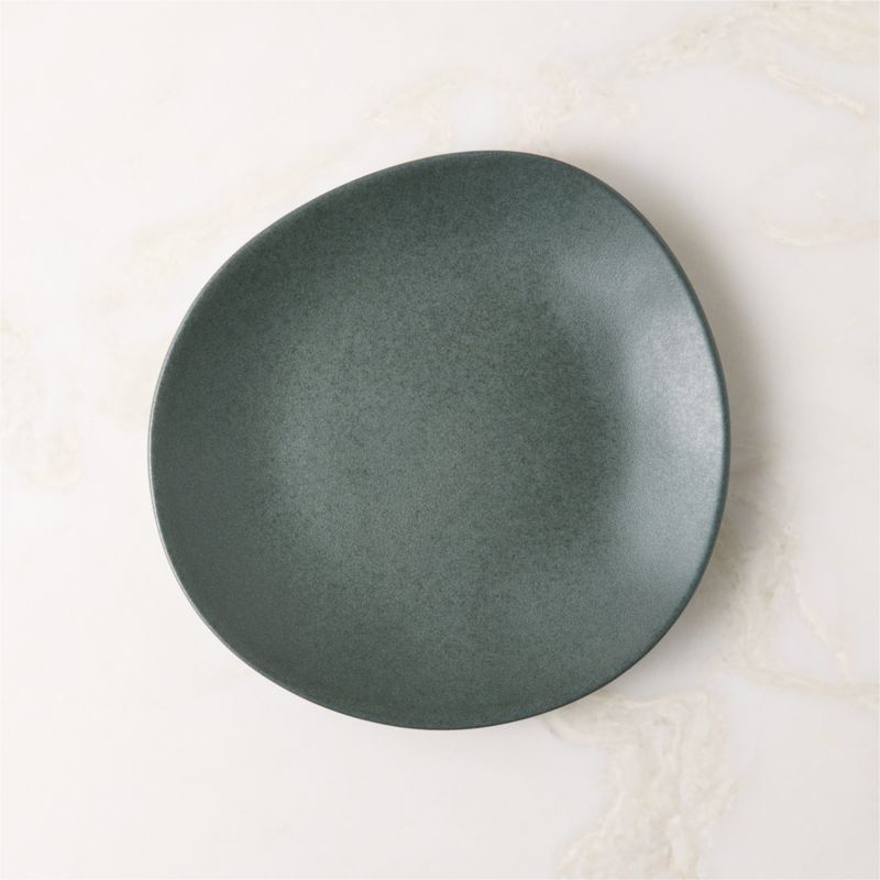 View Selene Green Stoneware Salad Plate details
