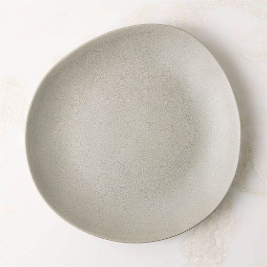Selene Grey Stoneware Dinner Plate