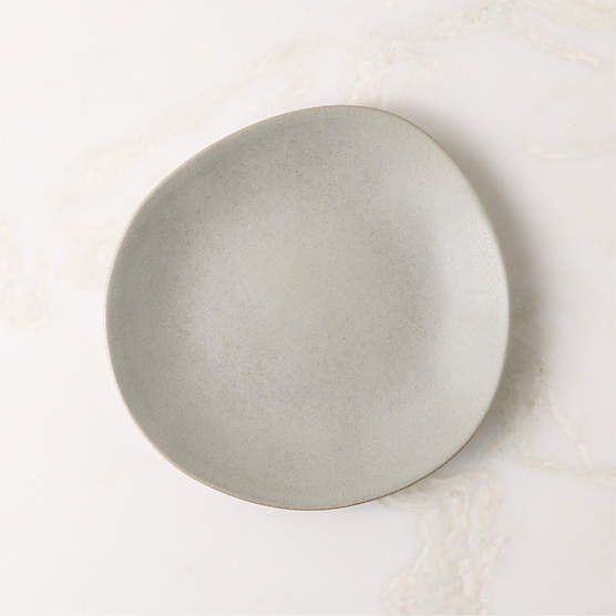 Selene Grey Stoneware Salad Plate