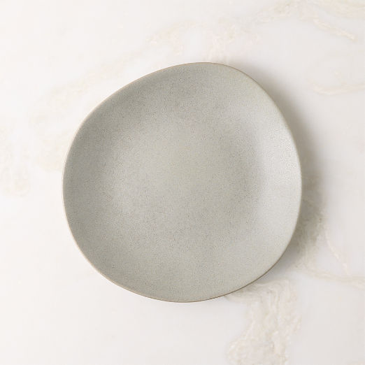 Selene Grey Stoneware Salad Plate
